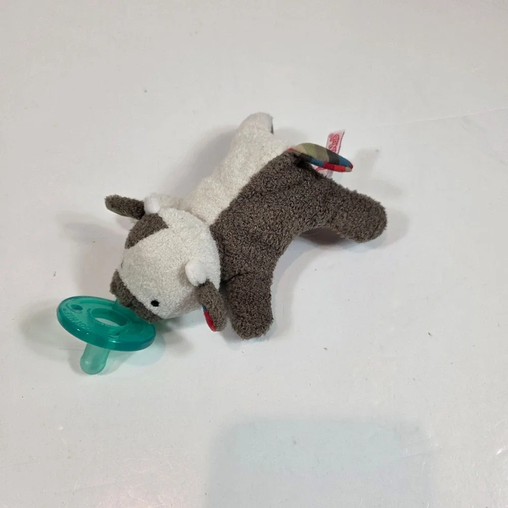Wubbanub Pacifier Plush Lot dog Elephant